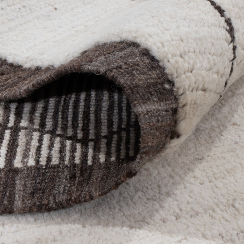 Tapis berbère - 239 x 172 cm - gris clair