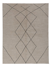 Tapis berbère - 235 x 175 cm - gris