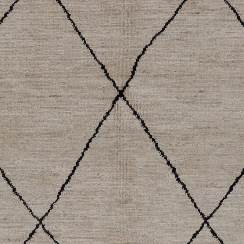 Tapis berbère - 235 x 175 cm - gris