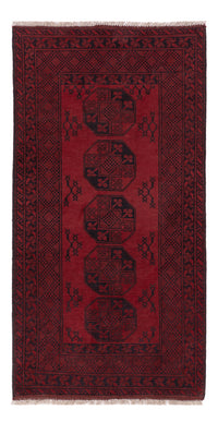 Läufer Afghan - Filpa - 187 x 95 cm - dunkelrot