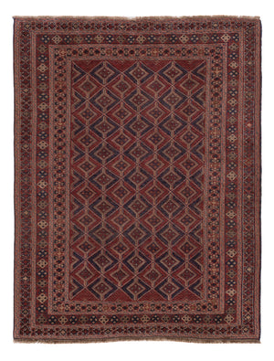 Kelim Teppich - Oriental - 198 x 150 cm - dunkelbeige