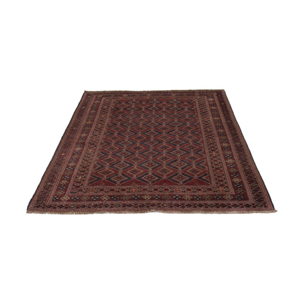 Kelim Teppich - Oriental - 198 x 150 cm - dunkelbeige
