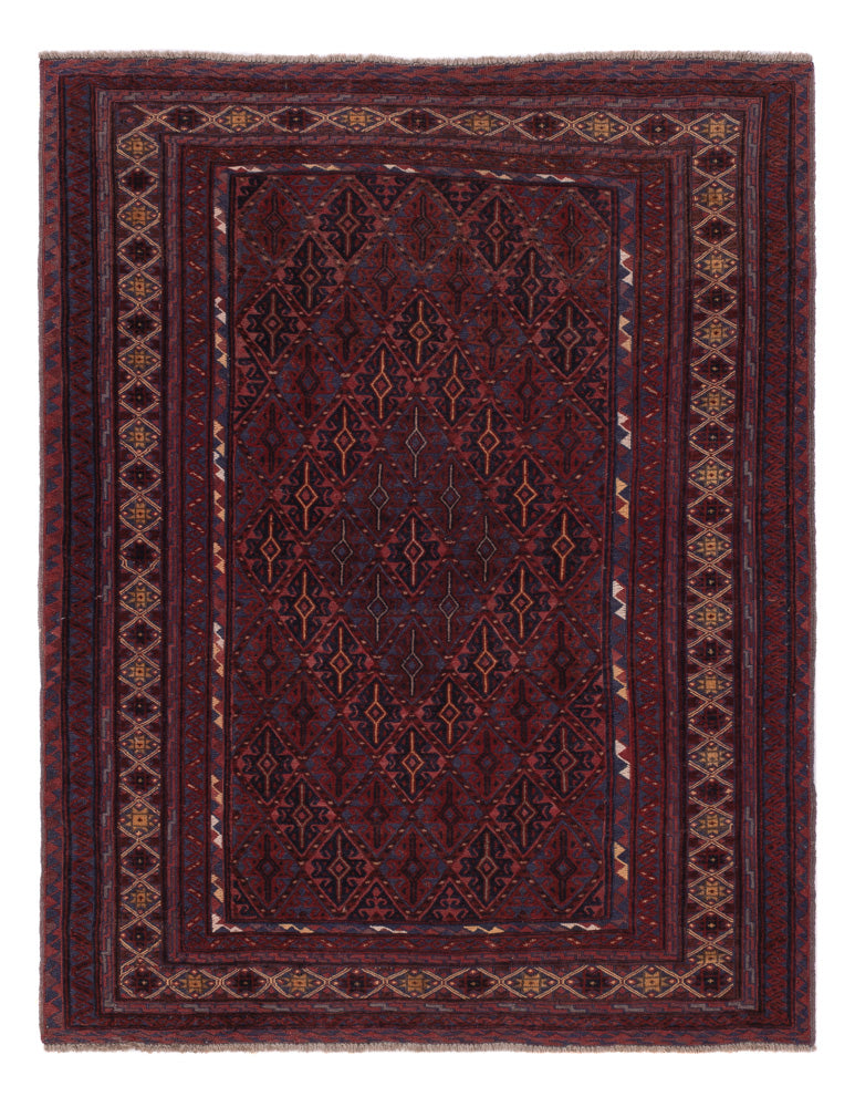 Kelim Teppich - Oriental - 184 x 148 cm - dunkelbeige