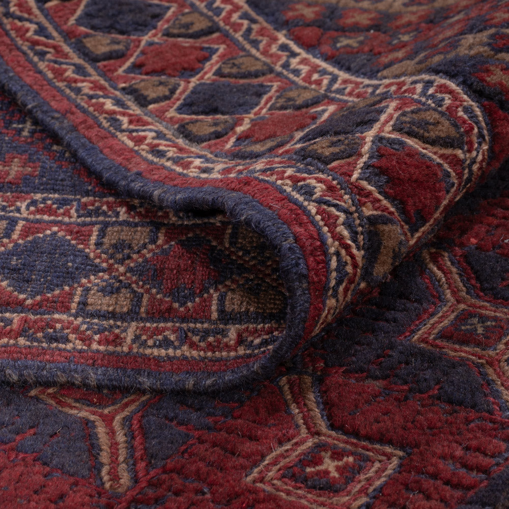 Kelim Teppich - Oriental - 190 x 160 cm - dunkelbeige