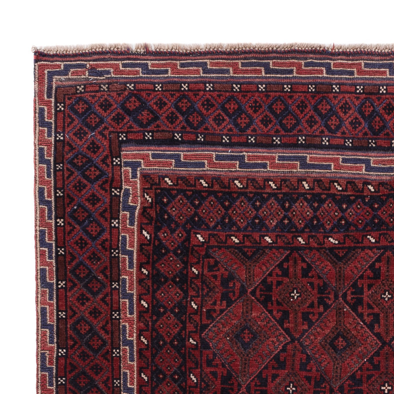 Kelim Teppich - Oriental - 184 x 137 cm - dunkelrot