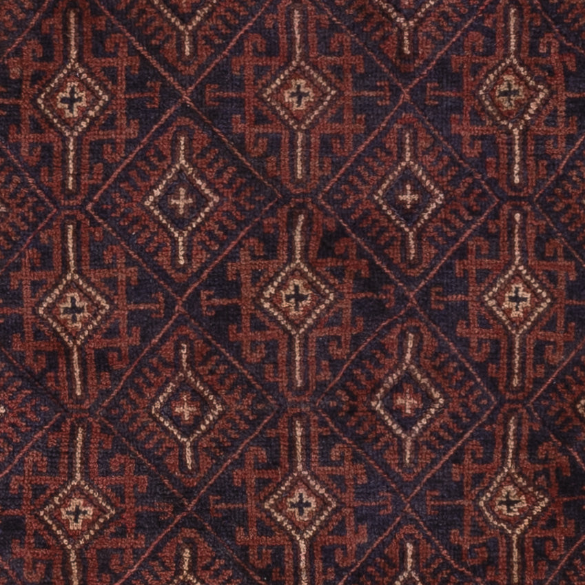 Kelim Teppich - Oriental - 195 x 155 cm - dunkelbeige