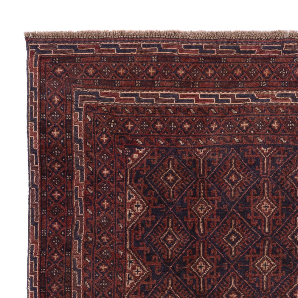 Kelim Teppich - Oriental - 195 x 155 cm - dunkelbeige