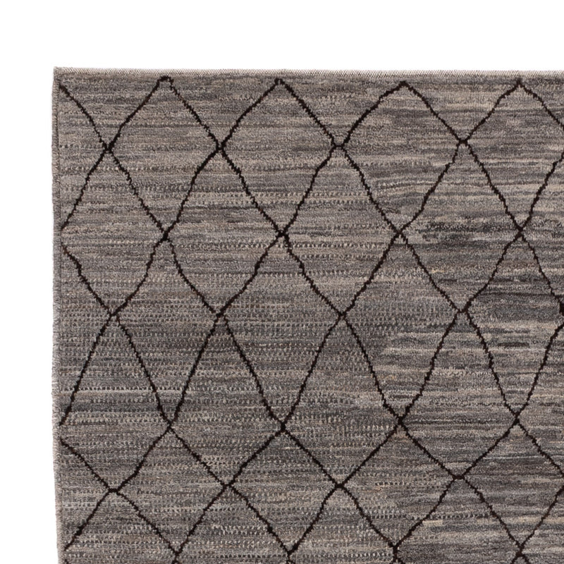 Berber Teppich - 212 x 150 cm - dunkelgrau