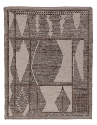 Tapis berbère - 190 x 144 cm - marron foncé