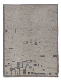 Tapis berbère - 192 x 150 cm - gris