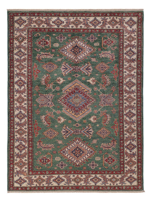 Ziegler Teppich - Kazak - 200 x 148 cm - grün