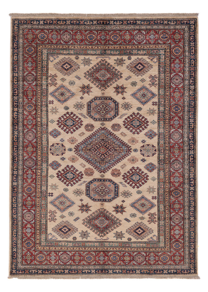 Ziegler Teppich - Kazak - 207 x 147 cm - dunkelbeige