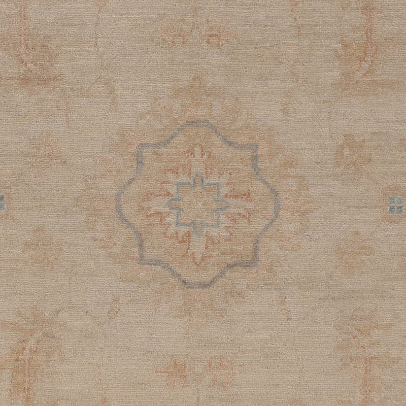 Tapis Ziegler ronde  - 206 x 199 cm - beige clair