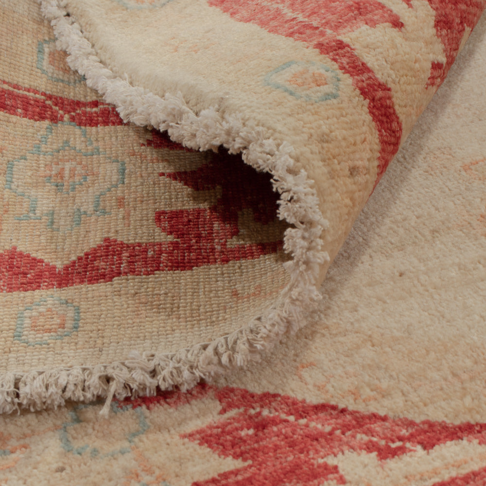 Tapis Ziegler ronde  - 206 x 199 cm - beige clair