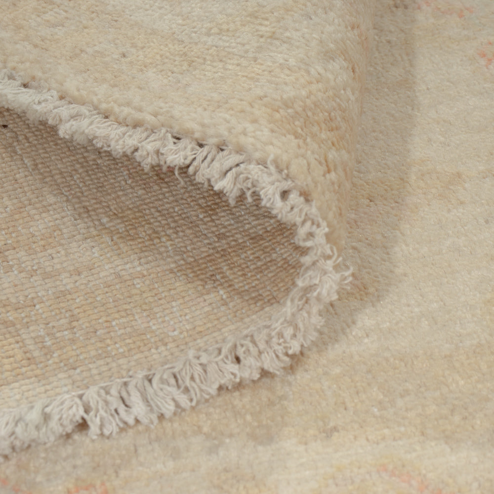 Ziegler Teppich rund  - 152 x 150 cm - hellbeige