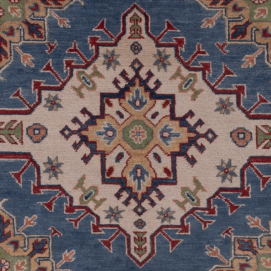 Ziegler Teppich - Kazak - 292 x 201 cm - blau