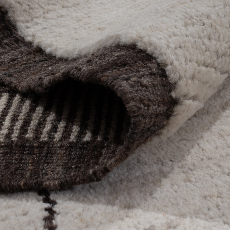 Tapis berbère - 293 x 202 cm - gris clair