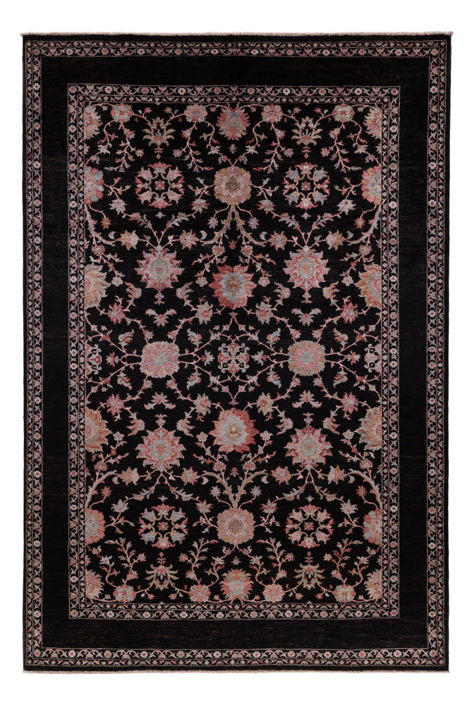 Tapis Ziegler - Ariana - 299 x 202 cm - bleu foncé