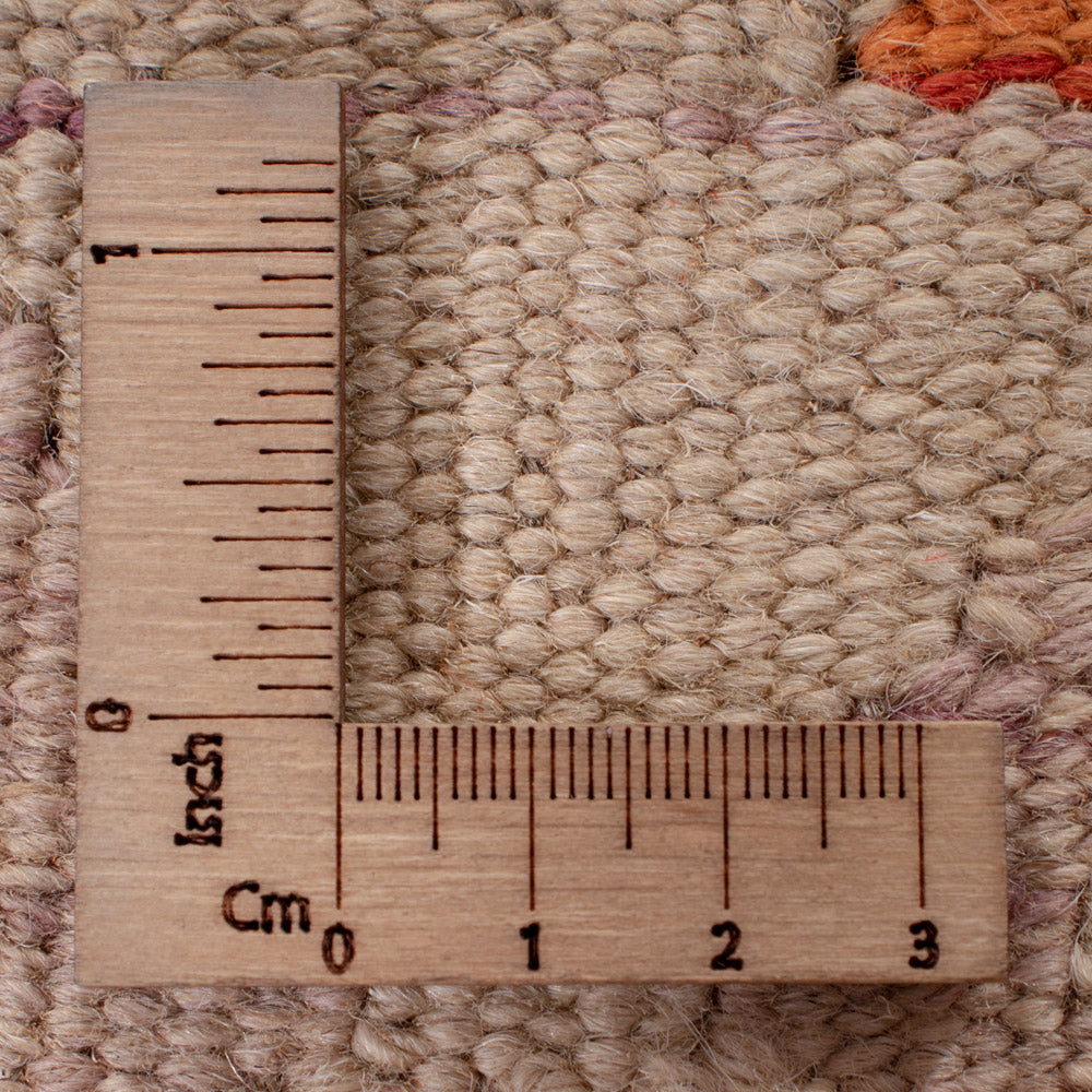 Läufer Kelim - Splash - 294 x 78 cm - mehrfarbig