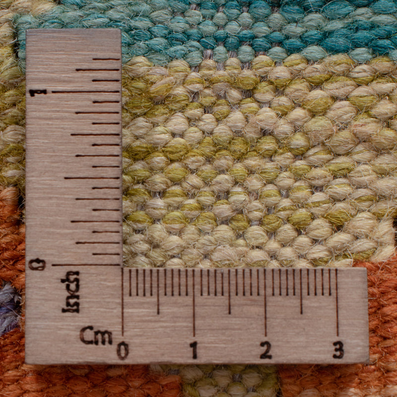 Läufer Kelim - Splash - 297 x 75 cm - mehrfarbig