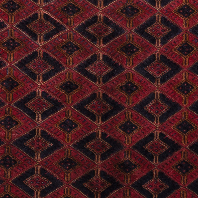 Kelim Teppich - Oriental - 194 x 155 cm - dunkelrot