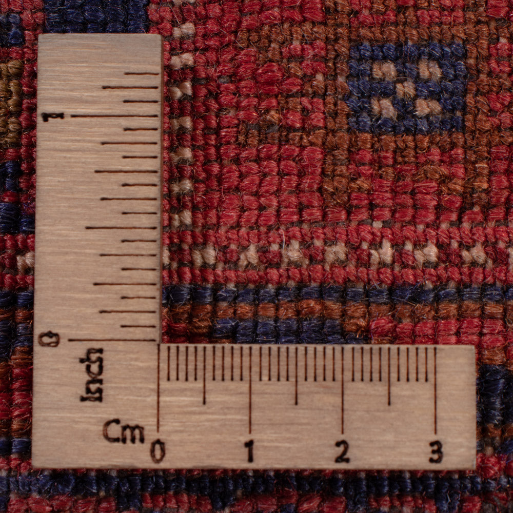 Kelim Teppich - Oriental - 194 x 152 cm - dunkelrot