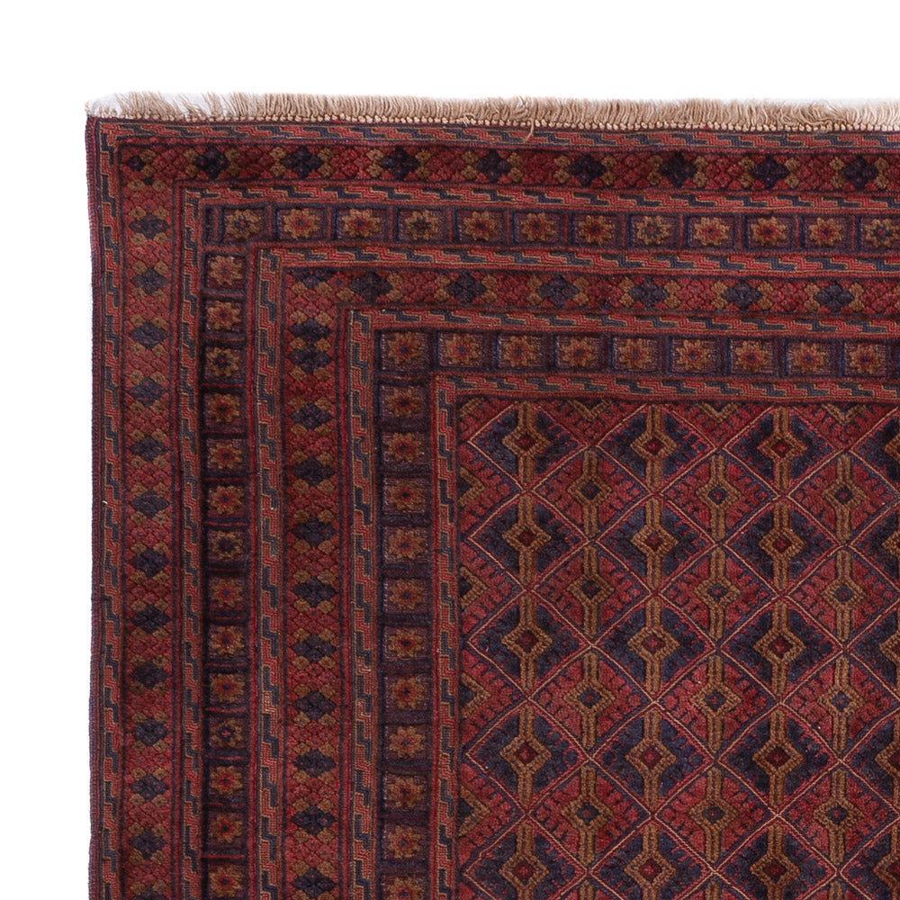 Kelim Teppich - Oriental - 205 x 155 cm - dunkelrot
