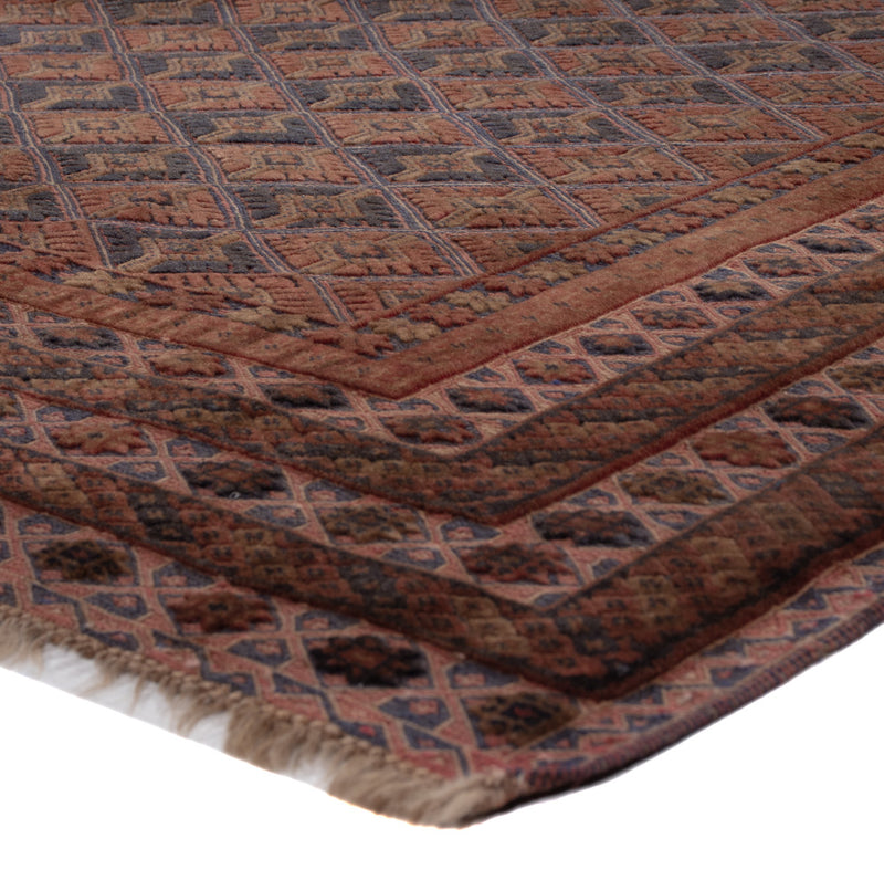 Kelim Teppich - Oriental - 207 x 156 cm - dunkelrot