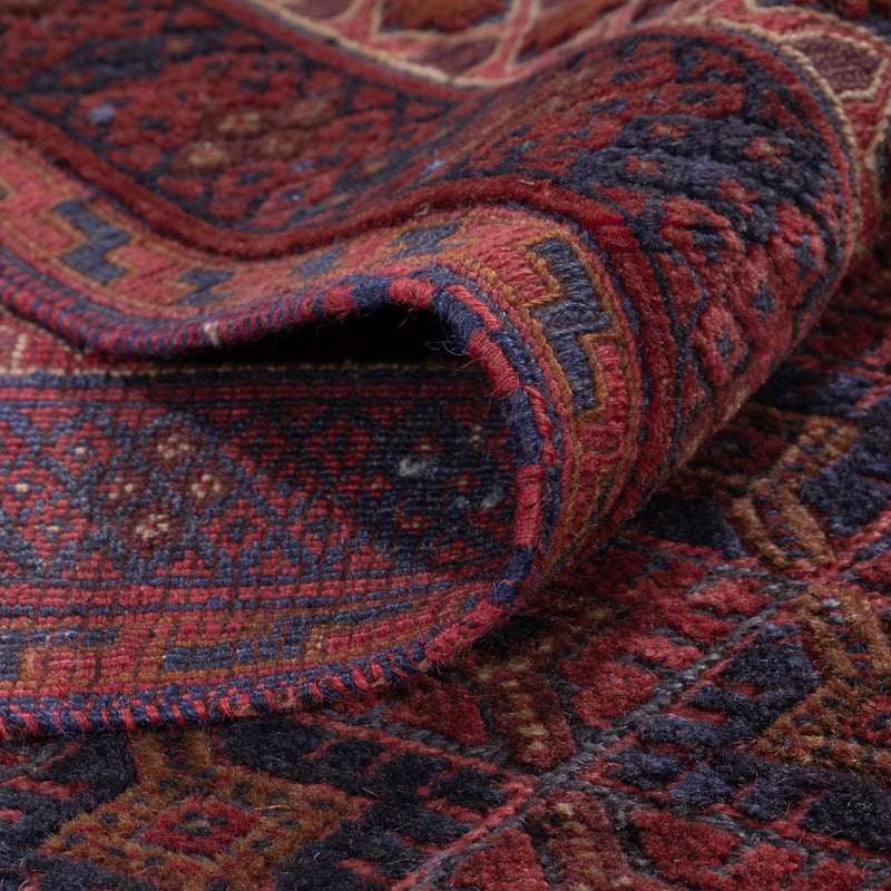 Kelim Teppich - Oriental - 190 x 155 cm - dunkelrot