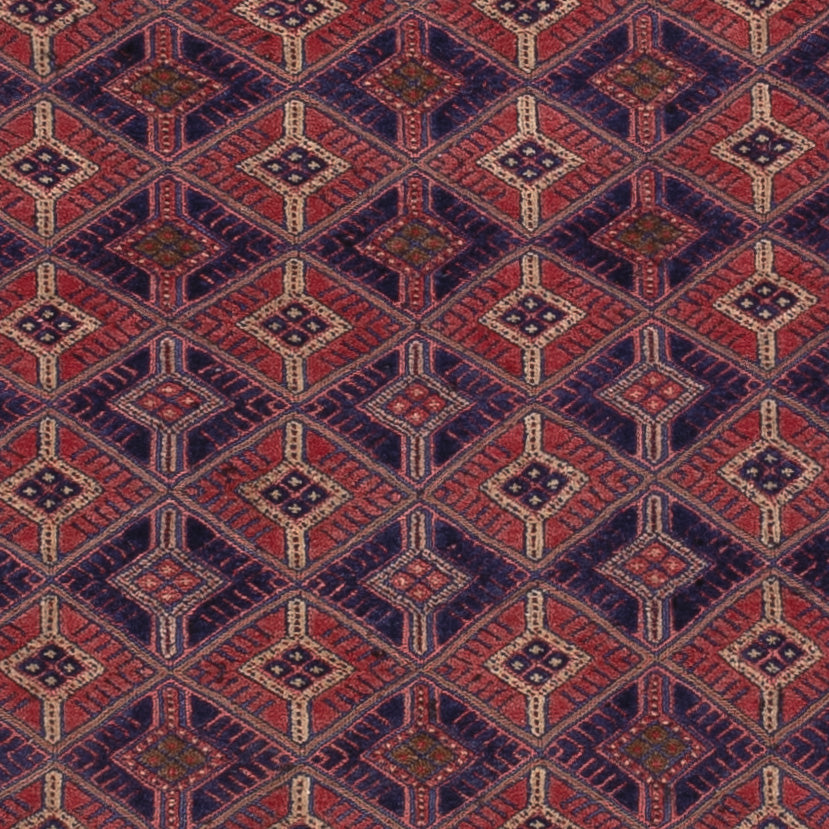 Kelim Teppich - Oriental - 193 x 149 cm - dunkelrot