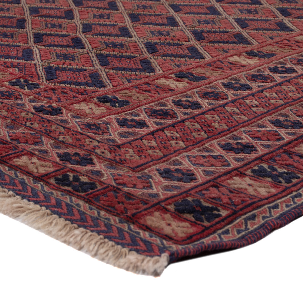 Kelim Teppich - Oriental - 209 x 151 cm - dunkelrot