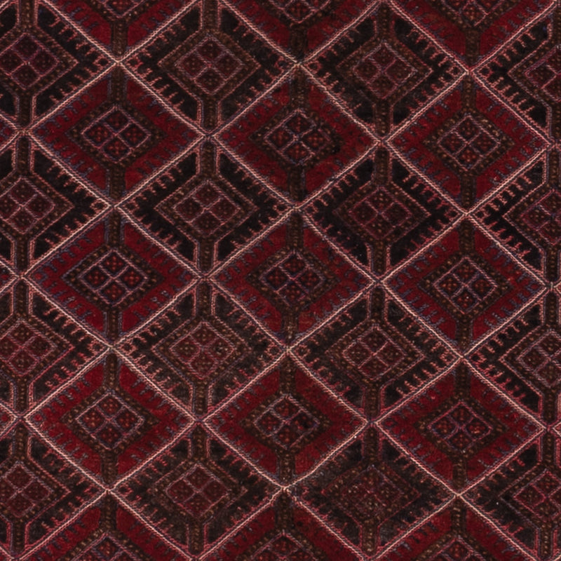 Kelim Teppich - Oriental - 184 x 155 cm - dunkelrot