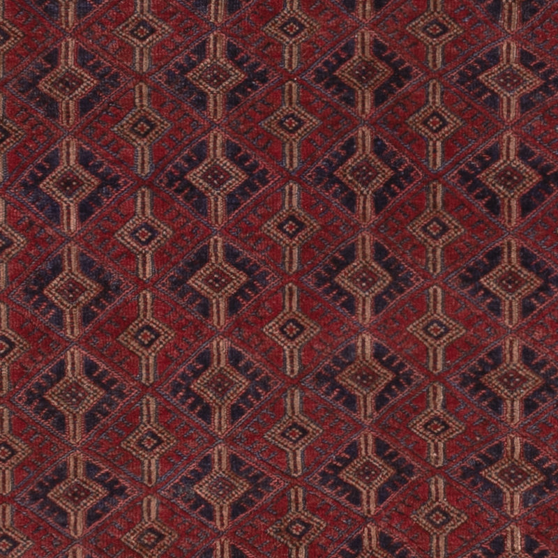 Kelim Teppich - Oriental - 205 x 145 cm - dunkelrot