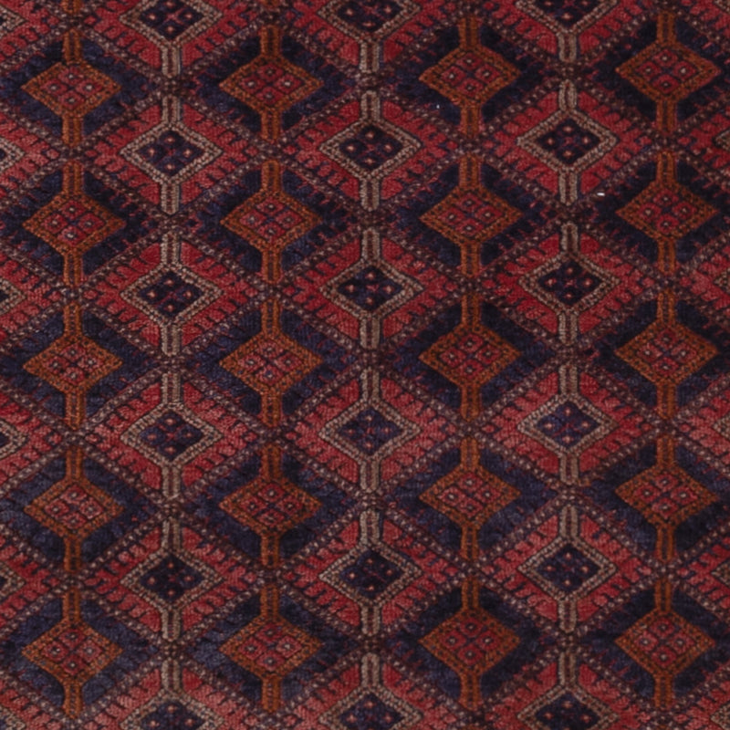 Kelim Teppich - Oriental - 208 x 145 cm - dunkelrot