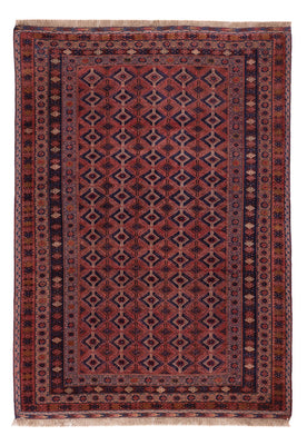 Kelim Teppich - Oriental - 201 x 141 cm - dunkelrot