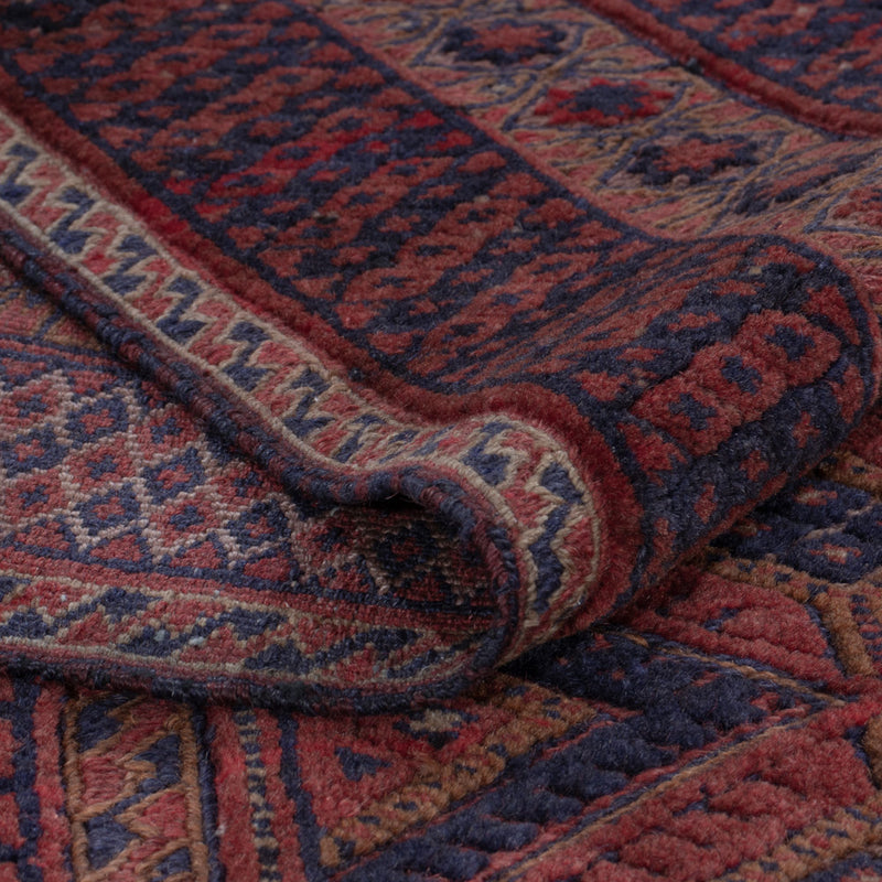 Kelim Teppich - Oriental - 202 x 152 cm - dunkelrot