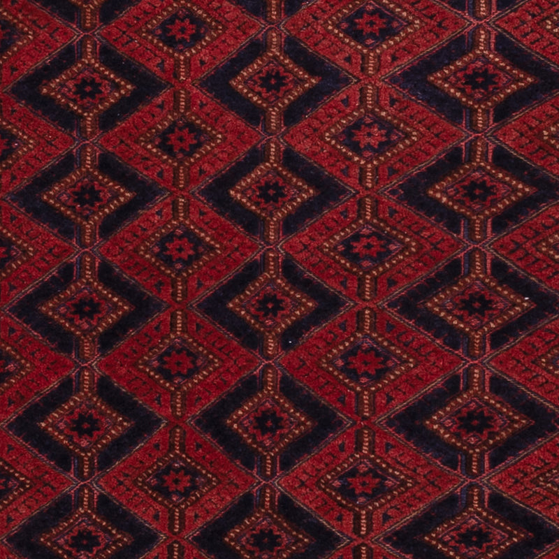 Kelim Teppich - Oriental - 203 x 155 cm - dunkelrot