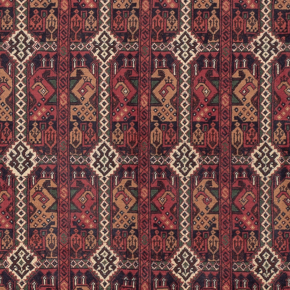 Afghan Teppich - Royal - 288 x 194 cm - dunkelrot