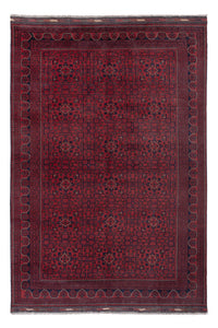 Afghan Teppich - Kunduz - 290 x 197 cm - dunkelrot