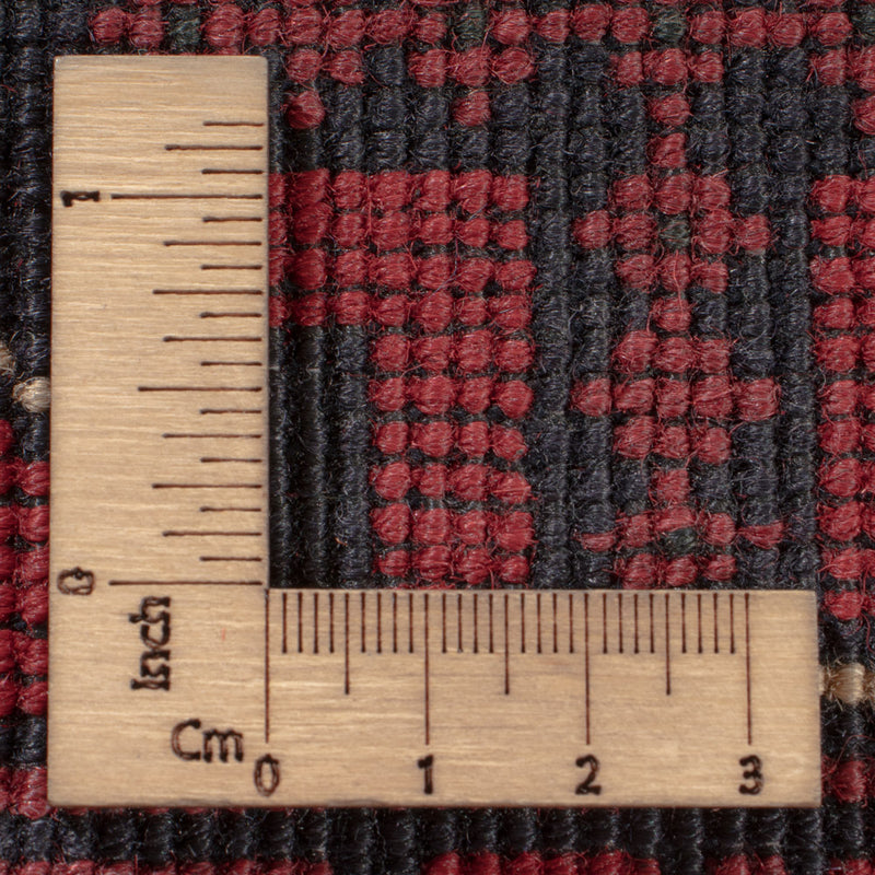 Afghan Teppich - Kunduz - 301 x 196 cm - dunkelrot