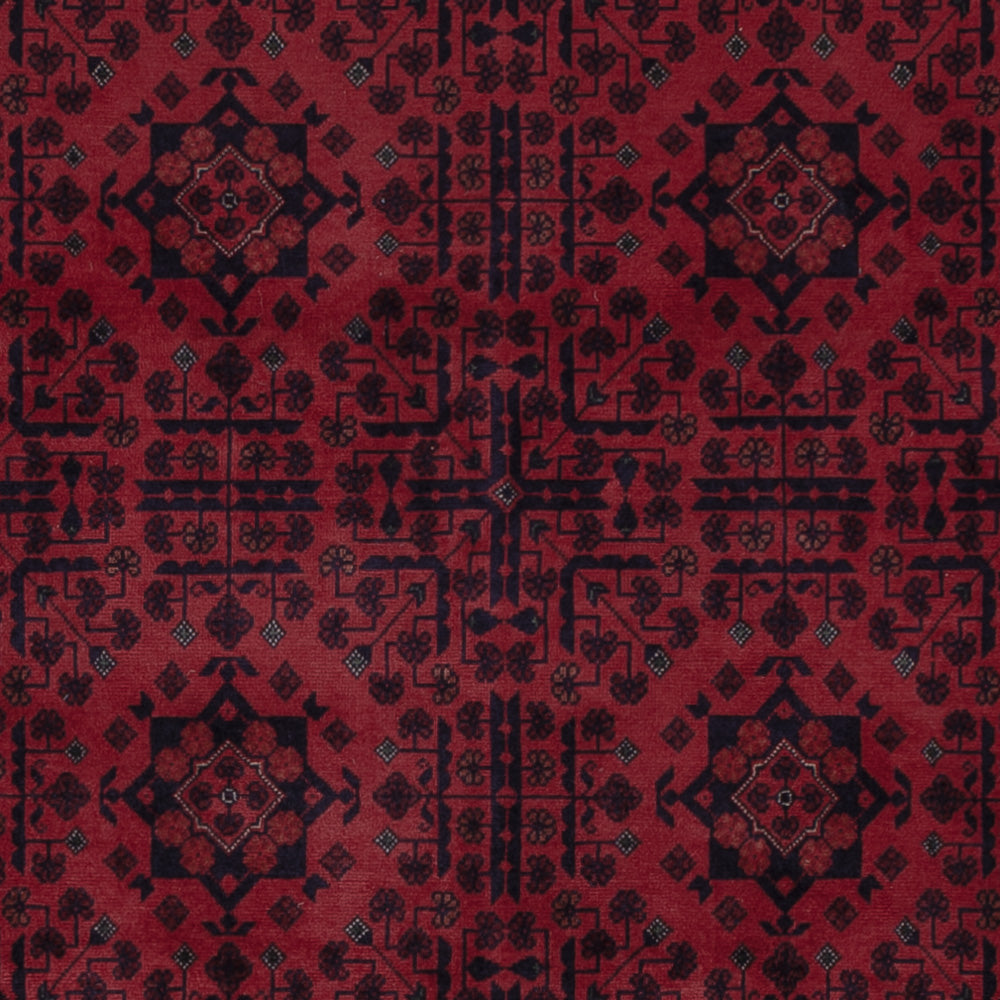 Afghan Teppich - Royal - 293 x 202 cm - dunkelrot