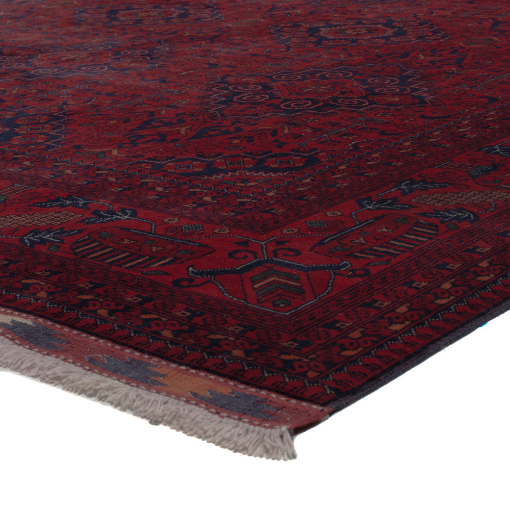 Afghan Teppich - Royal - 300 x 202 cm - dunkelrot
