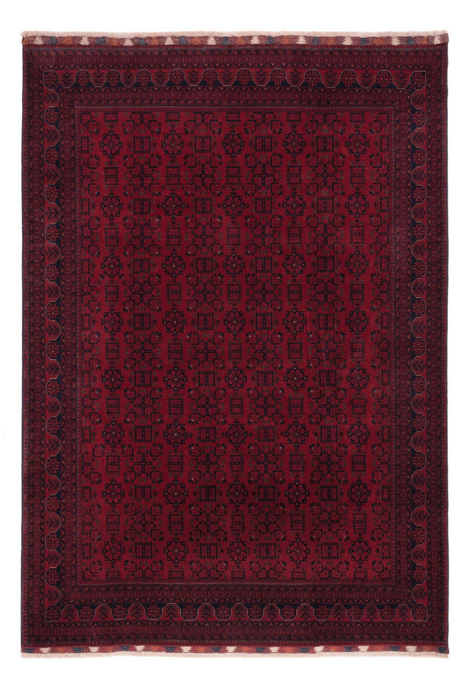 Afghan Teppich - Royal - 298 x 206 cm - dunkelrot