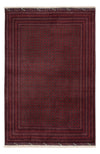 Tapis afghan 198x297cm - Tapis oriental - Rectangle / Rouge foncé / 198 x 297 cm Rectangle