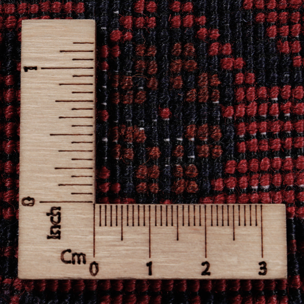 Tapis afghan - Kunduz - 288 x 204 cm - rouge foncé