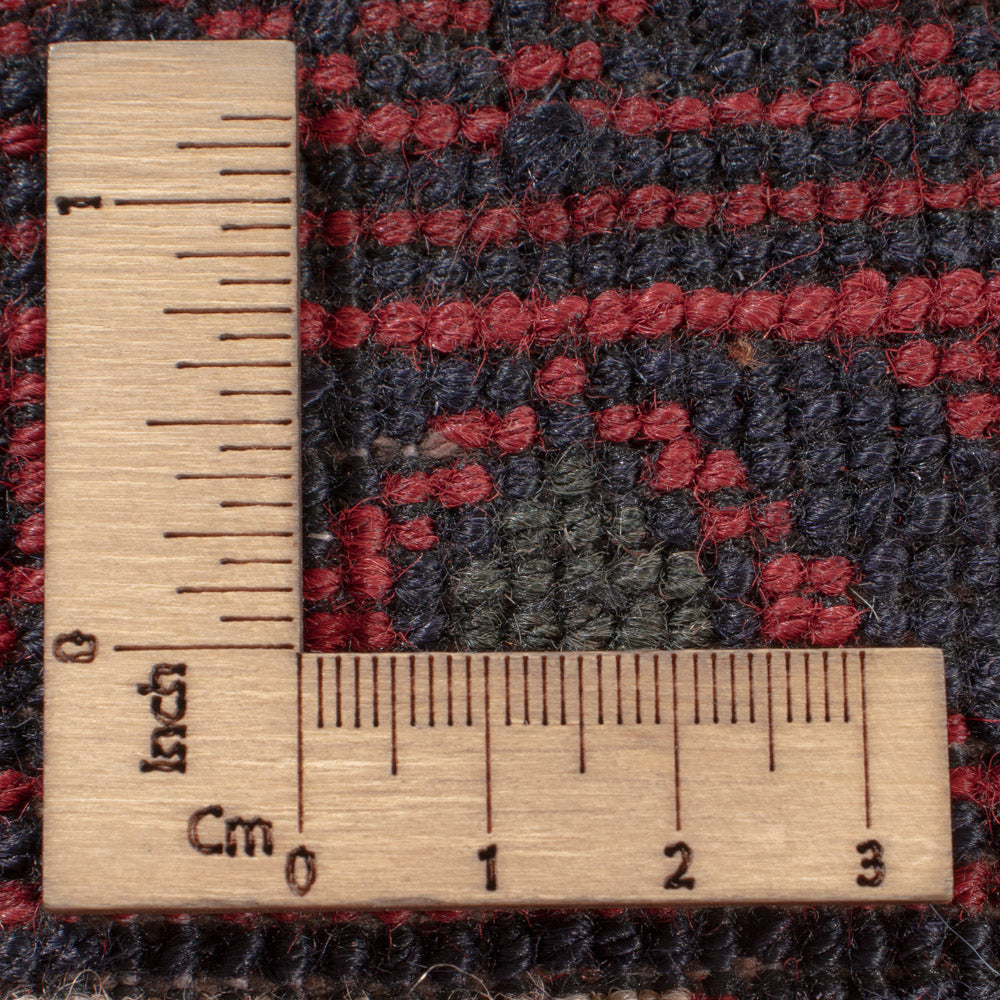 Afghan Teppich - Kunduz - 288 x 194 cm - dunkelrot