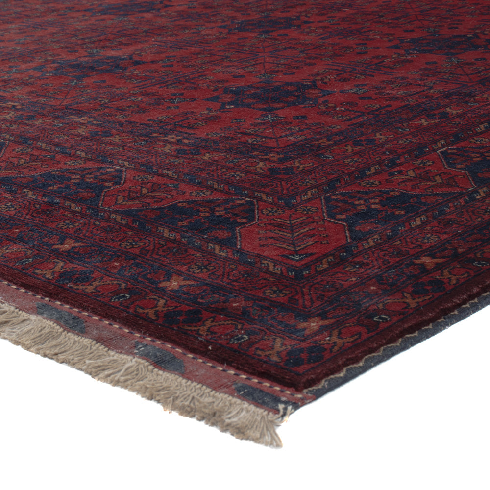 Afghan Teppich - Royal - 294 x 209 cm - dunkelrot