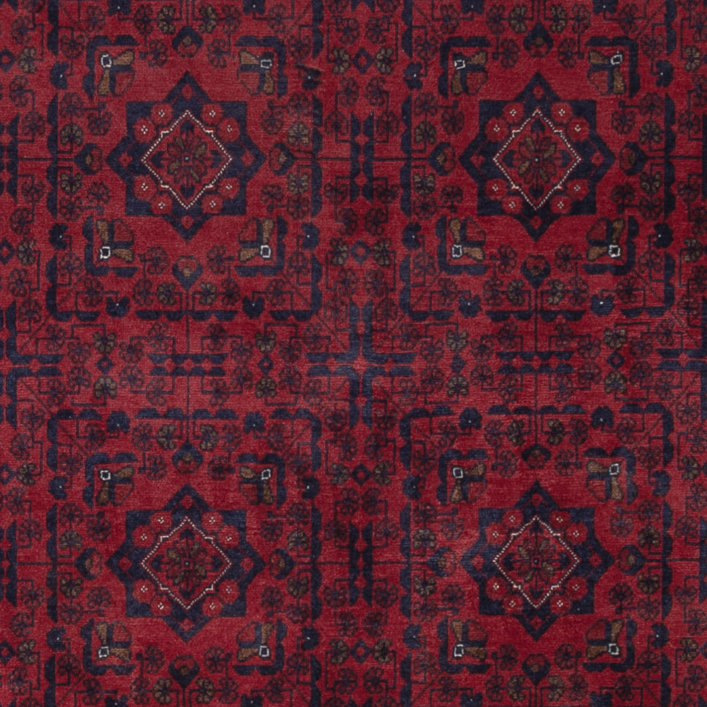 Afghan Teppich - Royal - 286 x 202 cm - dunkelrot