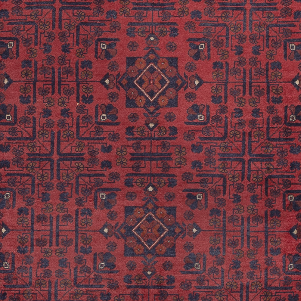 Tapis afghan - Kunduz - 290 x 197 cm - rouge clair