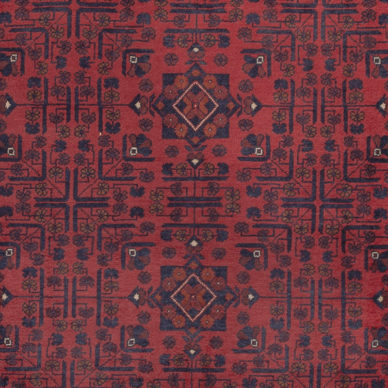 Tapis afghan - Kunduz - 290 x 197 cm - rouge clair